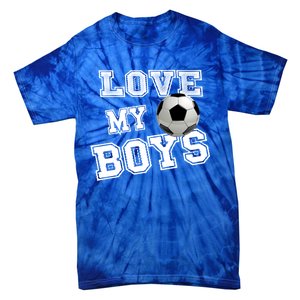 Soccer Ball Cute Soccer Mom Love My Soccer Futbol Funny Gift Tie-Dye T-Shirt