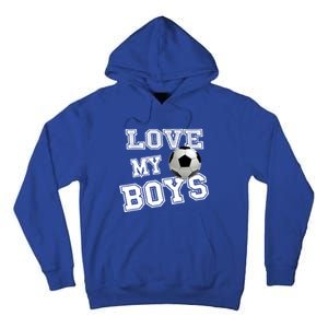 Soccer Ball Cute Soccer Mom Love My Soccer Futbol Funny Gift Tall Hoodie