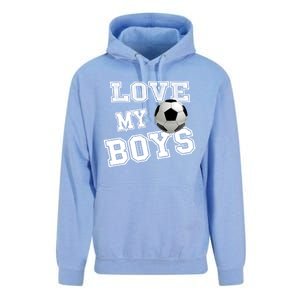 Soccer Ball Cute Soccer Mom Love My Soccer Futbol Funny Gift Unisex Surf Hoodie