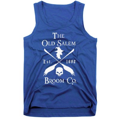 Salem Broom Company Is Halloween In 1692 Tank Top