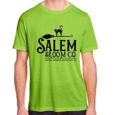 Salem Broom Company Witch Costume Funny Halloween Black Cat Adult ChromaSoft Performance T-Shirt