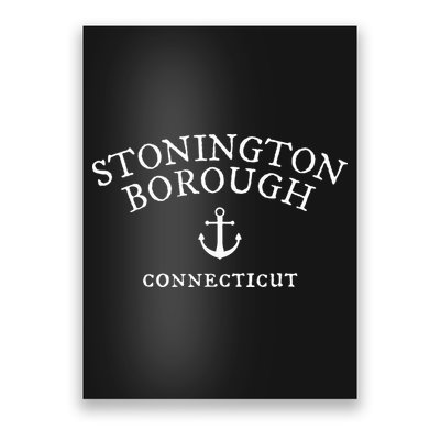 Stonington Borough Ct Connecticut Nautical Sea Town Poster