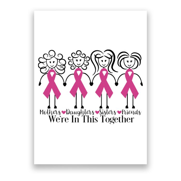 Support Breast Cancer Awareness with Our Inclusive Community Poster