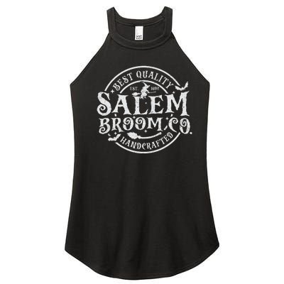 Salem Broom Company Est 1692 Halloween Classic Funny Witch Women’s Perfect Tri Rocker Tank