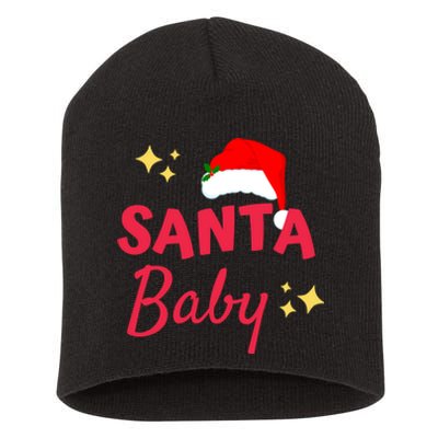 Santa Baby Christmas Short Acrylic Beanie