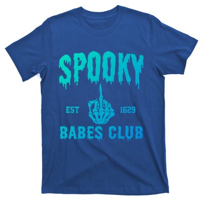 Spooky Babes Club Halloween Salem Witchy Spooky Season Gift T-Shirt