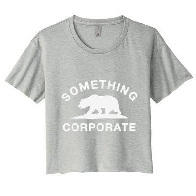 Something Beer Corporate Wilderness Animals Women's Crop Top Tee