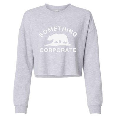 Something Beer Corporate Wilderness Animals Cropped Pullover Crew