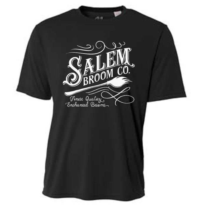 Salem Broom Company Est 1692 Halloween Cooling Performance Crew T-Shirt