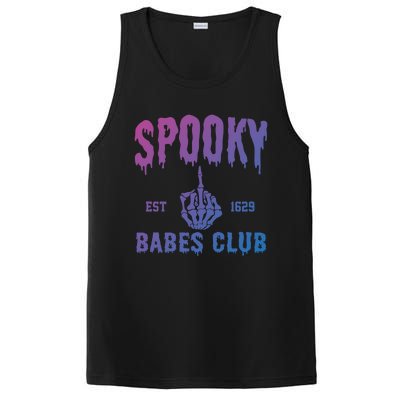 Spooky Babes Club Halloween Salem Witchy Spooky Season Gift PosiCharge Competitor Tank