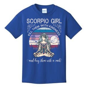 Scorpio Birthday Cute Gift November Gift Kids T-Shirt