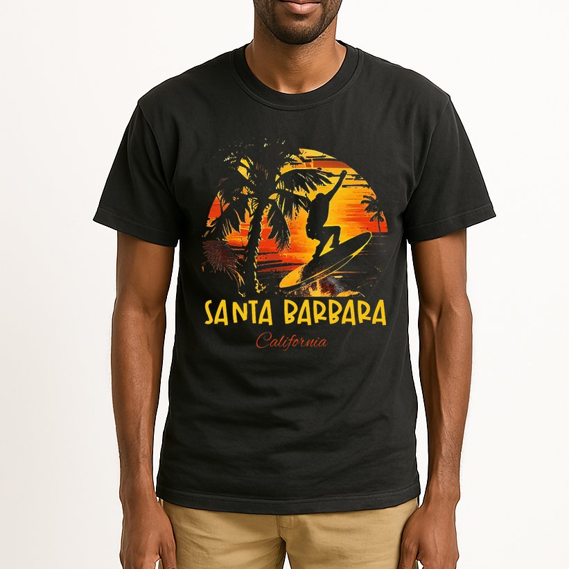 Santa Barbara California Tall T-Shirt