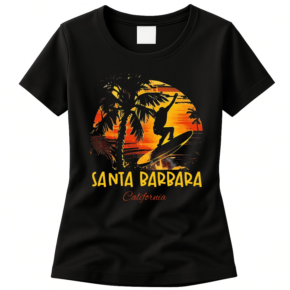 Santa Barbara California Womens T-Shirt
