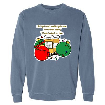 Store Bought Christmas Cheer Garment-Dyed Sweatshirt