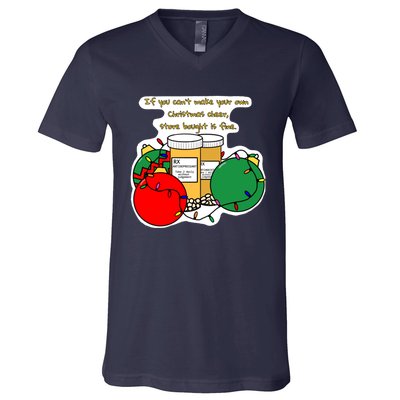 Store Bought Christmas Cheer V-Neck T-Shirt