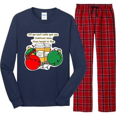 Store Bought Christmas Cheer Long Sleeve Pajama Set