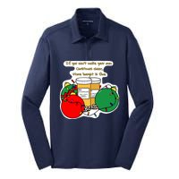 Store Bought Christmas Cheer Silk Touch Performance Long Sleeve Polo