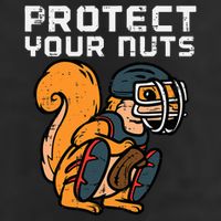 Squirrel Baseball Catcher Protect Your Nuts Adult Drive Performance Visor