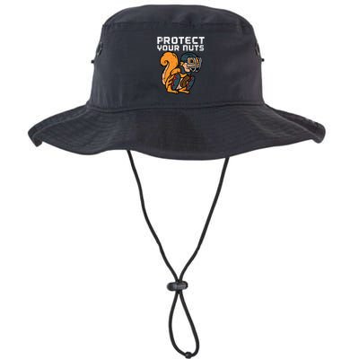 Squirrel Baseball Catcher Protect Your Nuts Bucket Hat
