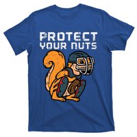 Squirrel Baseball Catcher Protect Your Nuts T-Shirt