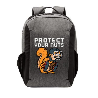Squirrel Baseball Catcher Protect Your Nuts Vector Backpack
