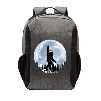 Santa Bigfoot Christmas Rock Roll Sasquatch Believe Xmas Vector Backpack