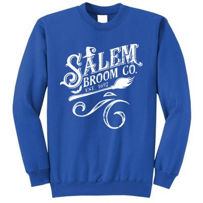 Salem Broom Co Est 1692 Funny Halloween Witch Quote Graphic Gift Sweatshirt