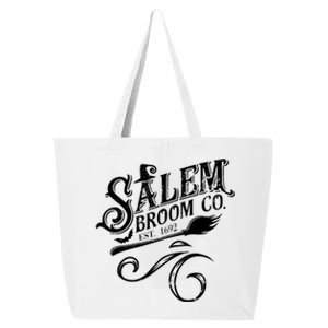 Salem Broom Co Est 1692 Funny Halloween Witch Quote Graphic Gift 25L Jumbo Tote