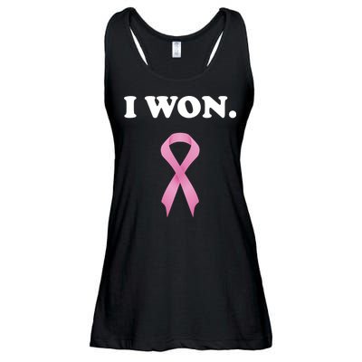 Breast Cancer Survivor Ladies Essential Flowy Tank