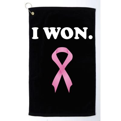 Breast Cancer Survivor Golf Towel