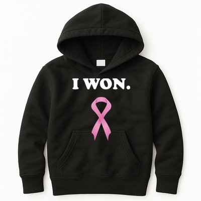 Breast Cancer Survivor Kids Hoodie