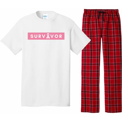 Survivor Breast Cancer Awareness Pajama Set