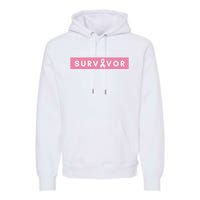 Survivor Breast Cancer Awareness Premium Hoodie