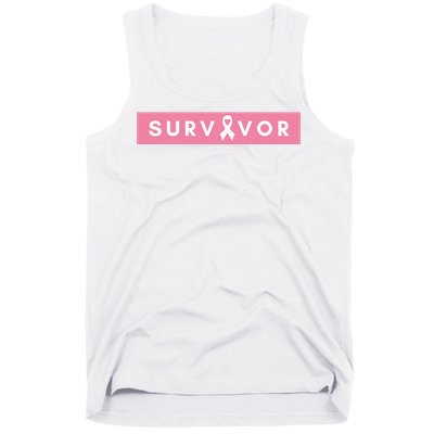 Survivor Breast Cancer Awareness Tank Top