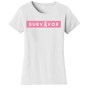 Survivor Breast Cancer Awareness Women's T-Shirt