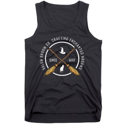 Salem Broom Company For A Witch Fan Tank Top