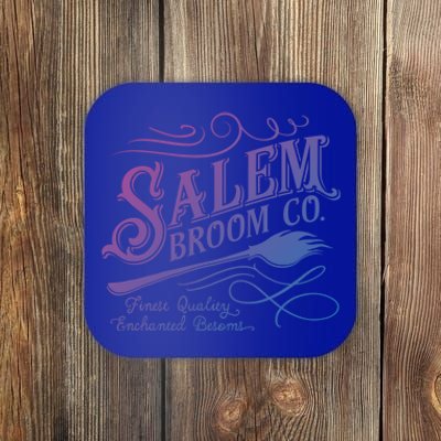 Salem Broom Company Est 1692 Halloween Funny Gift Coaster