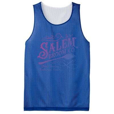 Salem Broom Company Est 1692 Halloween Funny Gift Mesh Reversible Basketball Jersey Tank