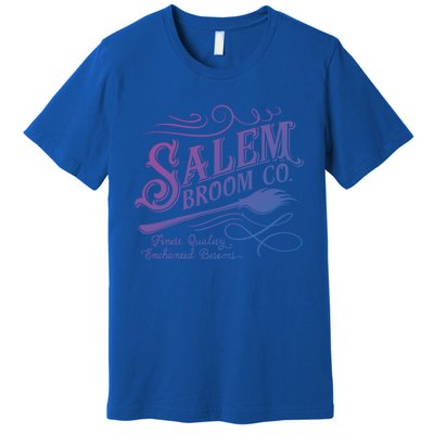 Salem Broom Company Est 1692 Halloween Funny Gift Premium T-Shirt