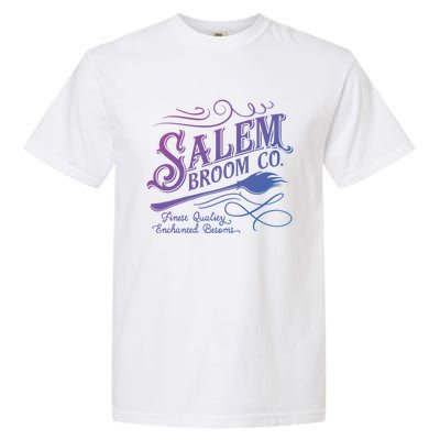 Salem Broom Company Est 1692 Halloween Funny Gift Garment-Dyed Heavyweight T-Shirt