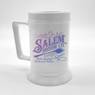 Salem Broom Company Est 1692 Halloween Funny Gift Beer Stein