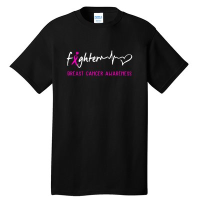 Support Breast Cancer Fighter Survivor Breast Cancer Awareness Gifts Tall T-Shirt