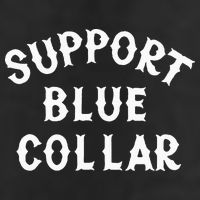 Support Blue Collar Funny Support 15oz Campfire Ceramic Mug