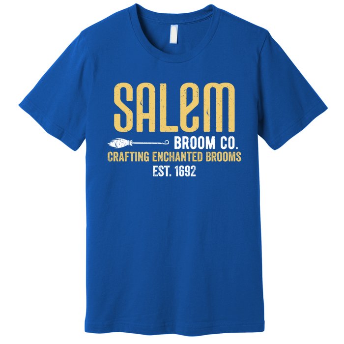 Salem Broom Company Est 1692 Basic Witch Salem Broom Co Gift Premium T-Shirt