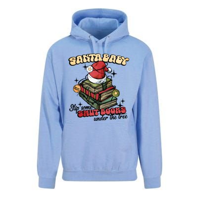 Smut Books Christmas Book Lover Unisex Surf Hoodie