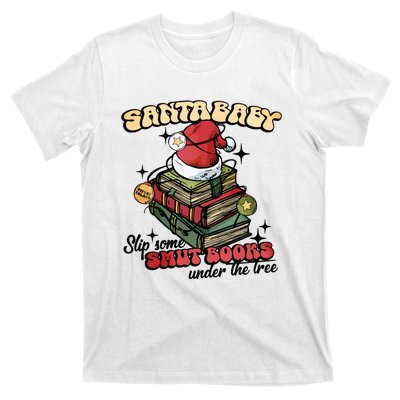 Smut Books Christmas Book Lover T-Shirt