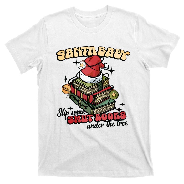 Smut Books Christmas Book Lover T-Shirt