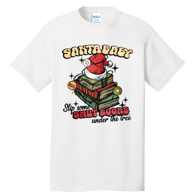 Smut Books Christmas Book Lover Tall T-Shirt