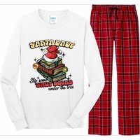 Smut Books Christmas Book Lover Long Sleeve Pajama Set