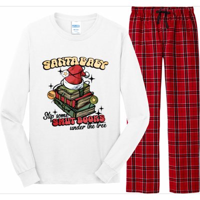 Smut Books Christmas Book Lover Long Sleeve Pajama Set